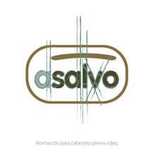 Logo animado Asalvo. Animation, Art Direction, and Video project by Moisés Ruiz Bell. - 03.10.2016