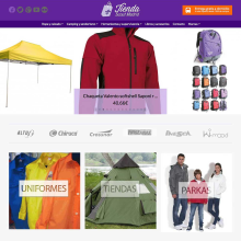 La Tienda Scout de Madrid (e-commerce). Un proyecto de Diseño gráfico, Diseño Web y Desarrollo Web de Ale Castro - 12.03.2016