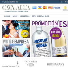 Cava Alta. Un proyecto de Diseño gráfico, Desarrollo Web y Redes Sociales de Ale Castro - 31.12.2014