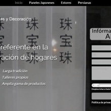 Landing page TOYA: cortinas y decoración. Een project van  Reclame y  Webdevelopment van Publicis Proximedia - 13.03.2016