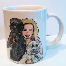 Taza personalizada 1. Traditional illustration, Arts, Crafts, Fine Arts, and Painting project by Inma Gallardo - 03.13.2016