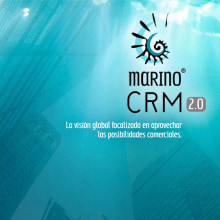 Catálogo software Marino CRM.. Un proyecto de Diseño editorial de José Manuel Montesinos Pineda - 15.03.2016