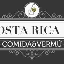 Logo Restaurante COSTA RICA 15. Design, Br, ing, Identit, and Graphic Design project by BeArt - 03.15.2016