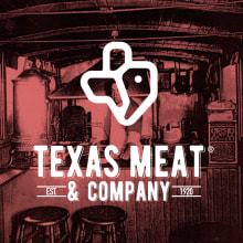 TEXAS MEAT & COMPANY. Br, ing, Identit, and Graphic Design project by Jhonny Núñez - 03.16.2016