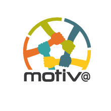 Logo Motiv@. Design gráfico projeto de Elena Ojeda Esteve - 04.06.2015
