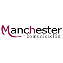 Logo Manchester Comunicación. Design gráfico projeto de Elena Ojeda Esteve - 24.05.2006