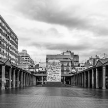 Plaza Sta Clara, Castellón. Photograph project by Esther Mata - 03.19.2016