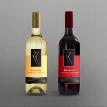 Diseño para etiquetas de vino. Graphic Design, and Packaging project by Graciana Prenz - 03.19.2016