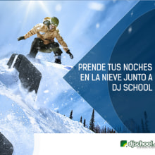 Velle Nevado - Dj School. Een project van  Ontwerp y  Art direction van Juan Pablo Rodas - 06.08.2015