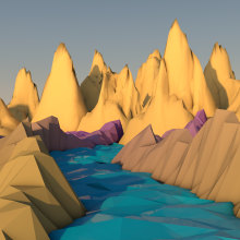land. Un proyecto de 3D y Animación de Albert Díez Forcada - 21.03.2016