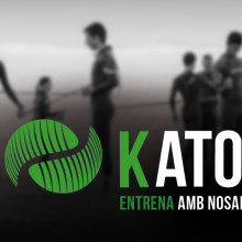 Logotip KATOA / triptic / targetes. Design projeto de Marina Burgaya - 21.03.2016