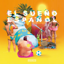 Franco "El sueño español" artwork. Design, Art Direction, and Collage project by Alejandro Prieto - 03.21.2016
