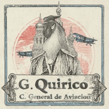 Gallo Quirico, Vinilo y Merchandising. Traditional illustration, Advertising, Art Direction, Br, ing, Identit, Character Design, Editorial Design, Fine Arts, Graphic Design, Marketing, Packaging, Screen Printing, and Collage project by Sergio Kian - 03.26.2016