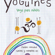 Yoguines-Yoga para niños. Un proyecto de Diseño gráfico de Aina Herrero del Val - 27.03.2016