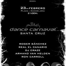 DANCE CARNAVAL SANTA CRUZ - CARNAVAL DE NOCHE (2009). Un proyecto de Publicidad de EDGAR MÉNDEZ CRUZ - 26.01.2009