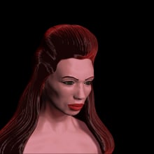Modelado de mi mujer . Un proyecto de 3D de Angel Alcala - 31.03.2016