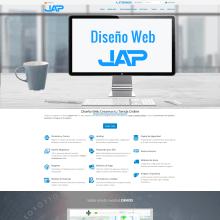 Diseño Web JAP. Web Design, e Desenvolvimento Web projeto de Juan Padi - 01.04.2016