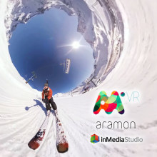 Esquí Aramon 360ºvr. Un proyecto de Cine, vídeo, televisión, Multimedia y Post-producción fotográfica		 de Alejandro Lendínez Rivas - 30.11.2015