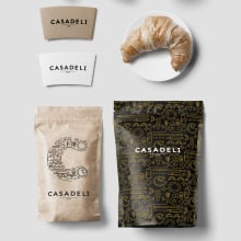 Branding para CasaDeli. Br, ing & Identit project by Px8 Digital Studio - 04.03.2016