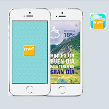 FNAC Wheather APP (Proyecto académico). Design, and UX / UI project by Mari Carmen Belmonte - 04.05.2016