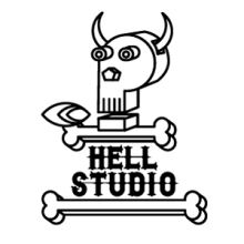 Hell Studio. Ilustração tradicional, Br e ing e Identidade projeto de Luisa Sirvent - 06.04.2016