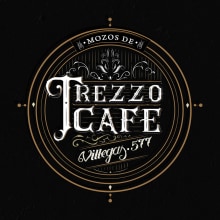 Trezzo Cafe. Un proyecto de Caligrafía de Alejandro Roldan - 07.04.2016