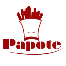 Papote Logotype. Un projet de Design , Design graphique , et Conception de produits de David Rosheld - 09.04.2016
