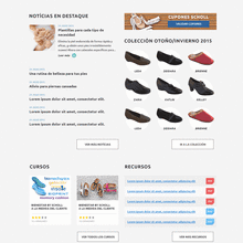 Intranet Scholl. Design, UX / UI, Design interativo, Marketing, e Web Design projeto de Paulo Marques - 31.07.2015