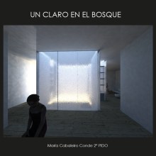Un claro en el bosque   (2ºcurso Interiorismo gráfico). Un proyecto de Diseño, 3D, Arquitectura, Arquitectura interior y Diseño de interiores de María Cabaleiro - 12.04.2016