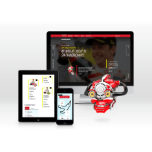 Honda Formula 1. Interactive Design project by Manuela Schmidt Silva - 12.31.2014