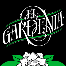 El Gardenia | Identidad & etiqueta. Un projet de Br, ing et identité , et Calligraphie de GM Meave - 18.04.2016