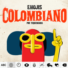 App teclado Colombiano. UX / UI, and Art Direction project by Ernesto_Kofla - 04.09.2016