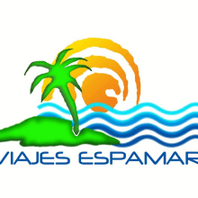 Logotipo Viajes Espamar. Design projeto de JoSECArlos Martínez - 18.04.2012