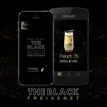 App Freixenet The Black Cocktails Collection. Un proyecto de UX / UI de Francesc Bosch Esquinas - 07.04.2014