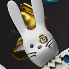 Time of rabbit. Ilustração tradicional, Publicidade, 3D, Direção de arte, Design de personagens, Design gráfico, e Redes sociais projeto de Montse Mora - 20.04.2016