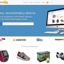 Colandia - Web de compra social. UX / UI, Informática, e Desenvolvimento Web projeto de Carlos Pérez González - 05.12.2014