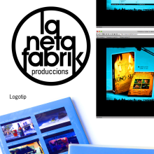 LA NETA FABRIK Produccions (Imatge Corporativa). Un proyecto de Diseño gráfico de Lluís Aparicio Paytubí - 17.10.2009