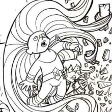 Mi Proyecto del curso: El cómic de superhéroes: narrativa y realización gráfica. Los pequeños Uncanny Avenger. Ilustração tradicional, e Comic projeto de Marce Parra - 23.04.2016