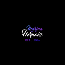 Reel 2016. Un progetto di Motion graphics, 3D e Animazione di Marina - 24.04.2016