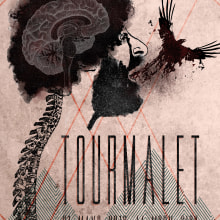 Cartel de Tourmalet - Ilustración para music lovers. Graphic Design project by Alberto Andrés Fernández - 04.26.2016