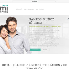 Santos Muñoz. Un proyecto de Diseño Web y Desarrollo Web de Wellaggio - 27.04.2016