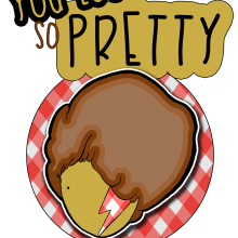 You look so pretty . Traditional illustration, and Graphic Design project by Isabel Galán Pérez - 02.06.2014