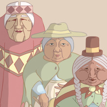 Las Copleras - Diseño de Personajes para Animación. Ilustração tradicional, Animação, e Design de personagens projeto de Gastón Martino - 28.04.2016