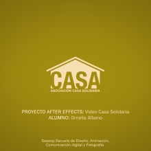 Video para la Asociación Casa Solidaria. Projekt z dziedziny  Motion graphics, Kino, film i telewizja,  Animacja i Projektowanie graficzne użytkownika Ornella Albano Escudero - 28.04.2016