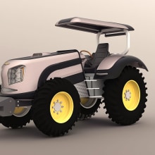 Tractor. Un proyecto de Diseño, 3D, Diseño de automoción, Diseño industrial y Diseño de producto de Mauricio Ercoli - 01.05.2016