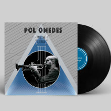 Portada vinilo "Pol Omedes with strings". Design gráfico projeto de visualsilva - 01.05.2016