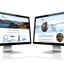 Sitio Web Agua Libre. Desenvolvimento Web projeto de As Diseño Diseño Web Monterrey - 01.05.2016