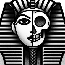 Pharaoh. Un proyecto de Diseño, Ilustración tradicional, Dirección de arte, Bellas Artes, Diseño gráfico y Serigrafía de Bnomio ™ - 31.10.2015