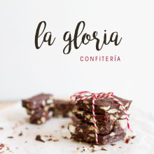 LA GLORIA CONFITERÍA. Een project van  Ontwerp,  Br, ing en identiteit y Grafisch ontwerp van Irene Utrilla - 04.05.2016