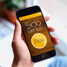 Scio - Mobile Game. Un proyecto de Diseño gráfico y Diseño Web de Cecilia Santiago - 09.11.2015